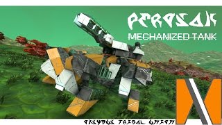 "Perosak" Mechanized Tank - Space Engineers