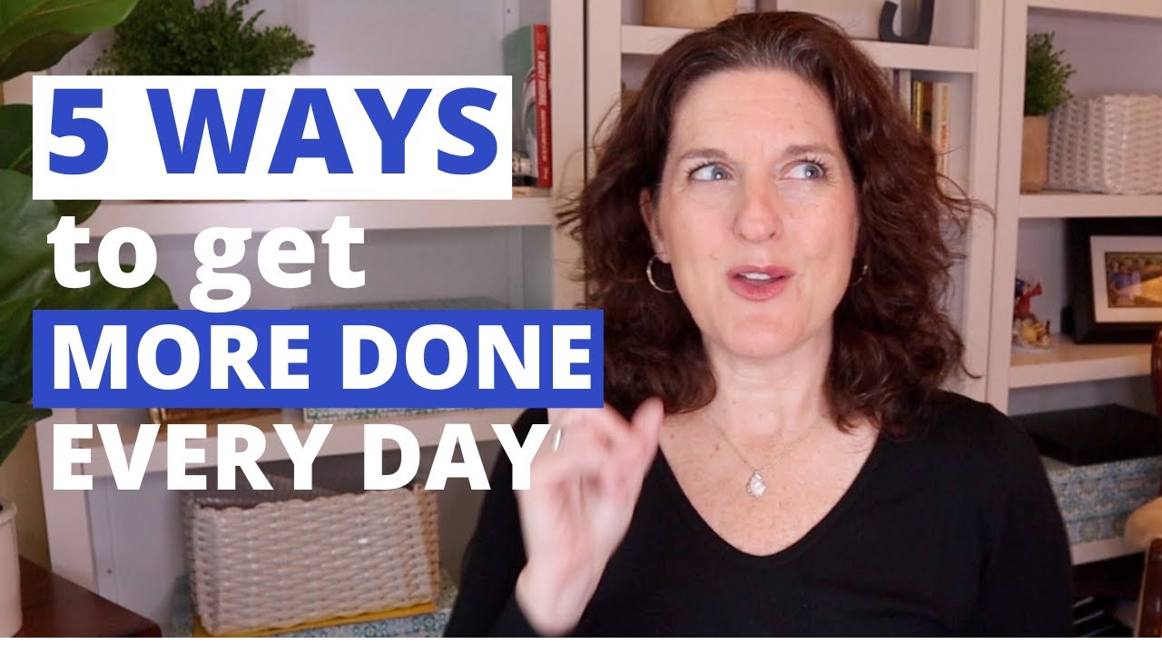 5 PRODUCTIVITY HACKS How To Get More Done Every Day - YouTube