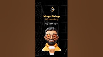 Merge Strings Alternately - LeetCode 1768 | Python | Code Sips #dsa #python #codinginterview