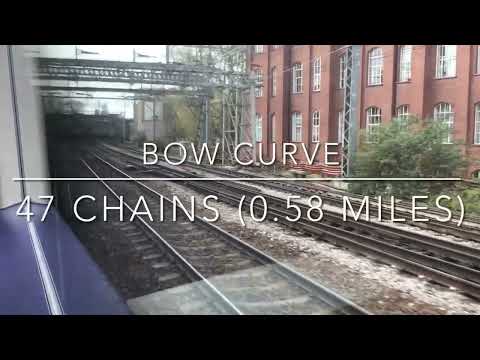 Traversing the rarely used Bow Curve between Stratford (Bow) and Limehouse (Gas Factory) - 10/04/22