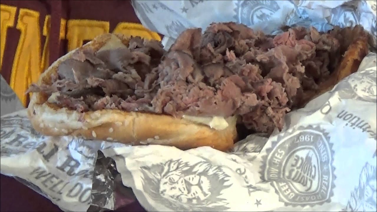 LIONS CHOICE1 ROAST BEEF SANDWICH YouTube