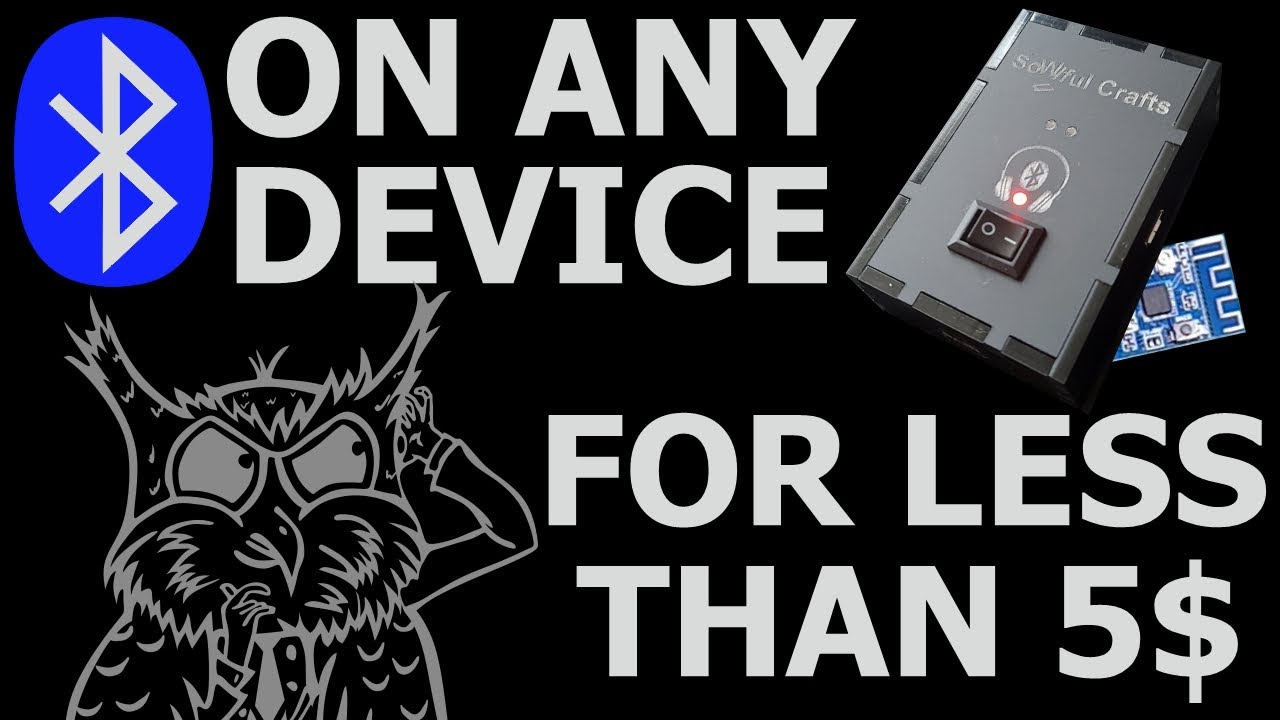 Connect any NON-Bluetooth device to a Bluetooth speaker! With KCX_BT EMITTER_V1.7 and TP4056 modules