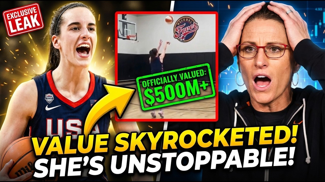 Caitlin Clark’s VALUE SKYROCKETS After LEAKED Team USA Practice Footage