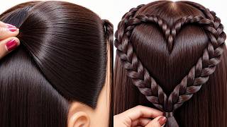Most Easy & Different Hairstyle Tutorial | Elegant Hairstyle For Girls | Braid Hair Style