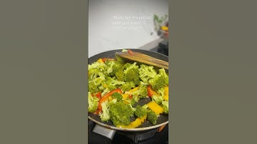 “Made him the perfect post-gym snack: sautéed veggies!" #youtubeshorts #teluguvlogs #recipes