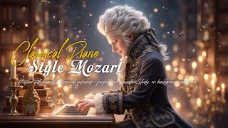Mozart Piano 🎹 Classical Masterpieces ~ Elegance & Timeless Beauty