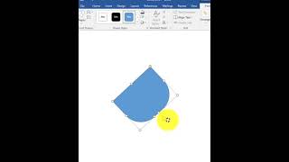 #short #youtubeshort #shortvideos Draw a mouse shape in ms word using basic || mouse Icon Design