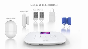 Quick Introduction to wireless intelligent kerui alarm system g19