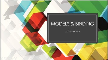 17.UI5 Programming Essentials:  Models & Binding Core Concepts