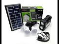 Kit Solar Emergencia Camping 220v Ampolletas 36hrs