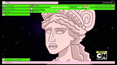 Pops and allies vs. Anti Pops and Streaming with healthbars part 1