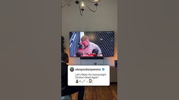 Alex Pereira reacts to Tom Aspinall vs Ciryl Gane ending in a No Contest #ufc321