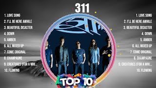 311 Greatest Hits 2024 - Pop Music Mix - Top 10 Hits Of All Time