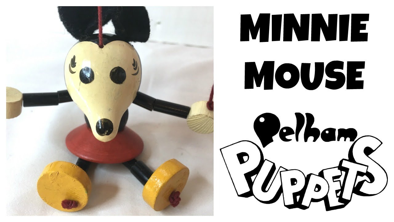 Vintage Minnie Mouse Marionette Pelham Puppet Show - YouTube