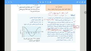 فيزياء 11 كامبريدج  بعمان وحل اسئلة (19 الي22)  الحركة التوافقية والاهتزازات ابو خالد