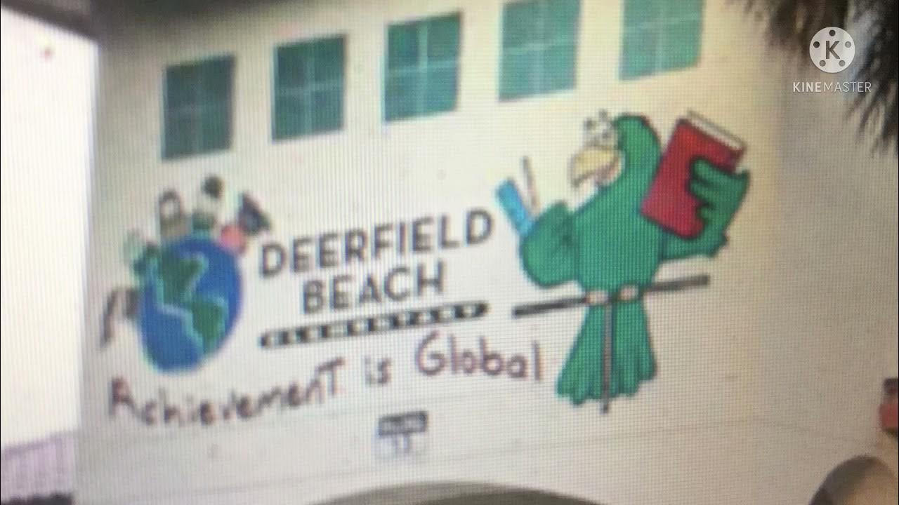 Deerfield Beach Elemetary School Sign Off for Dismissal (August 18