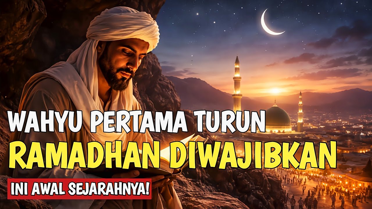 SEJARAH PUASA RAMADHAN DARI WAHYU PERTAMA HINGGA UMAT AKHIR ZAMAN‼️