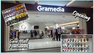 Grand Opening Gramedia Terbaru Di Gaia Mall Kuburaya Pontianak #dailyvlog