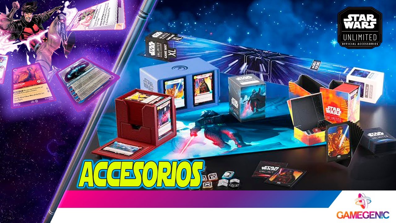 ⚔🌟STAR WARS UNLIMITED | UNBOXING accesorios GAMEGENIC
