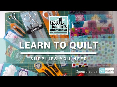 Must Have Quilting Supplies and Tools - FREE Beginner Quilting