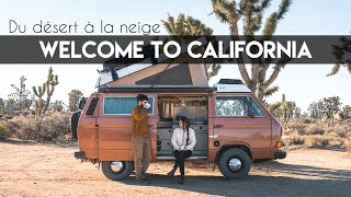 EP02  CALIFORNIA : From desert to the tallest trees on earth (under snow)