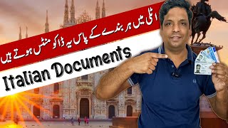 How to get Italian documents permesso di soggiorno, Identity card,Tessera sanitaria