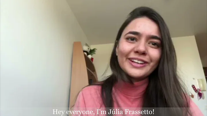 Julia FRASSETTO, a Brazilian student from UNICAMP,...