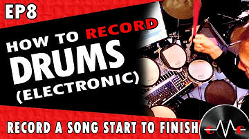 How to Record Electronic Drums | Roland V-Drums | Superior Drummer 3 | MOTU Digital Performer