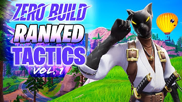 Learn Aggressive Tactics for Zero Build - Fortnite Educational Gameplay Vol.1