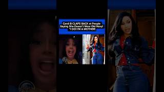 Cardi B CLAPS BACK at People Saying She Doesn’t Wear Old Navy! “I DO! I’M A MOTHER!