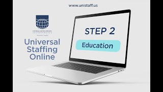 Online Application Step 2 : Education