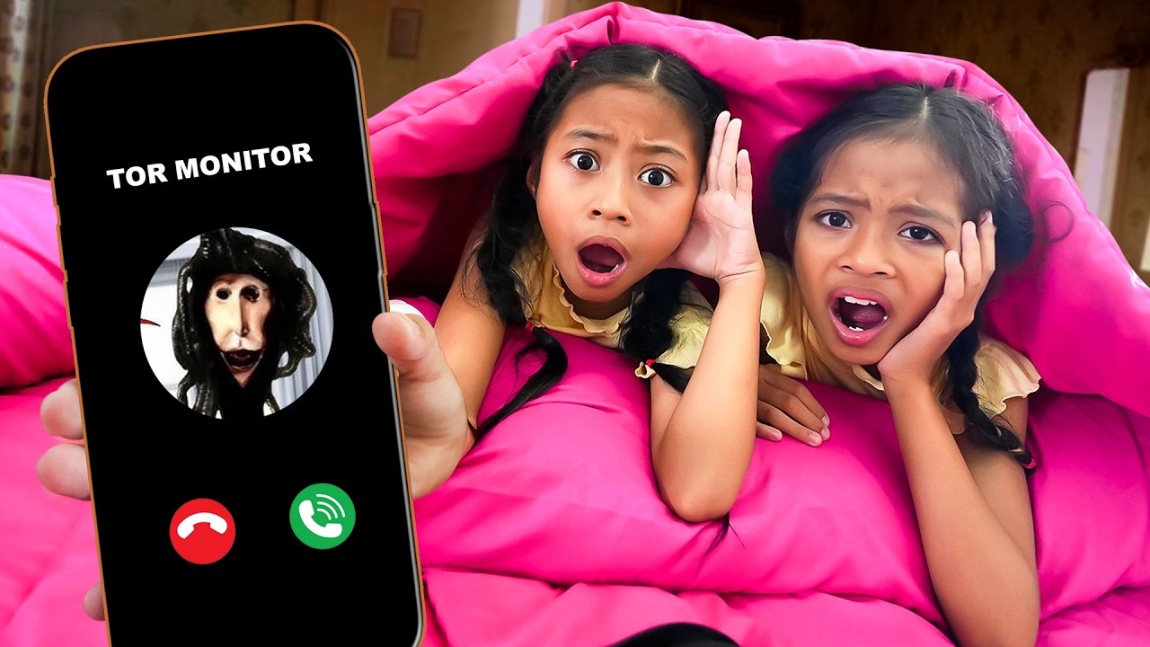 ALUNA DAN AMANDA DI TELPON TOR MONITOR KETUA!!