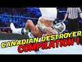 WWE CANADIAN DESTROYER - COMPILATION 1