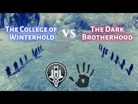 Video: Skyrim ģildes Un Frakciju Atrašanās Vietas - Kā Iestāties Dark Brotherhood, Thieves Guild, Winterhold Koledžā Un Citur