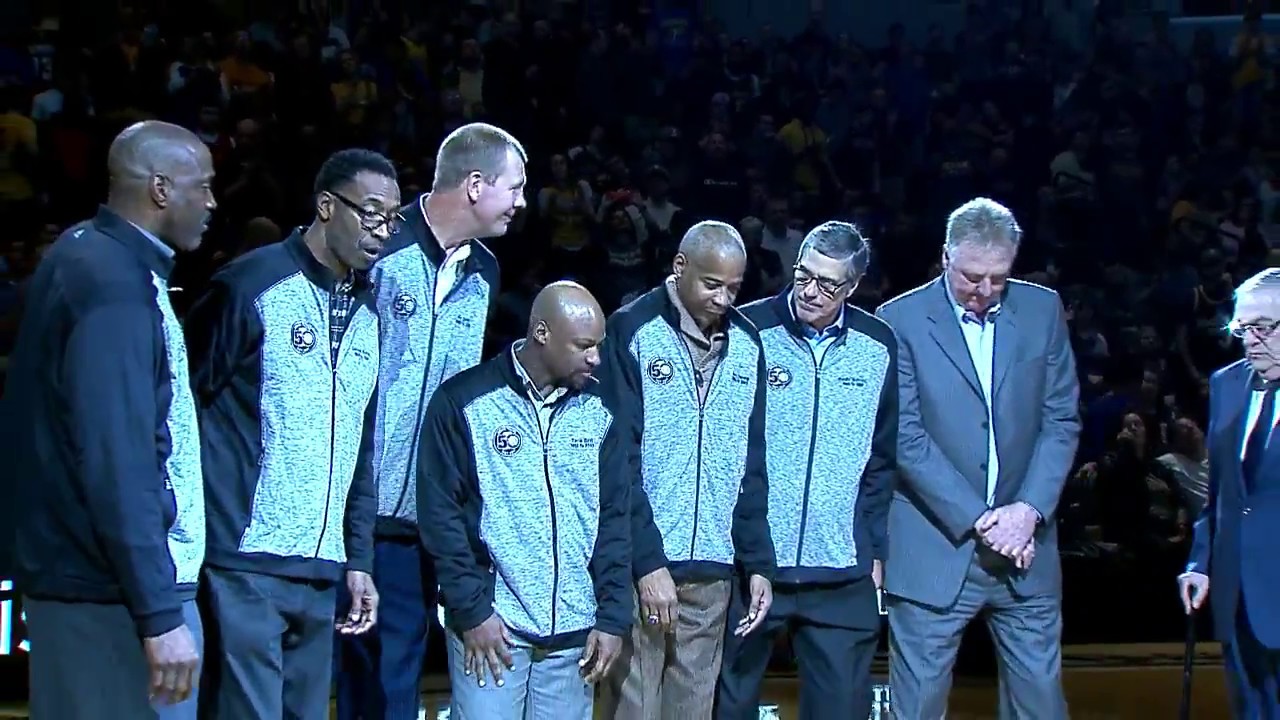 1990s Pacers Honored at Halftime