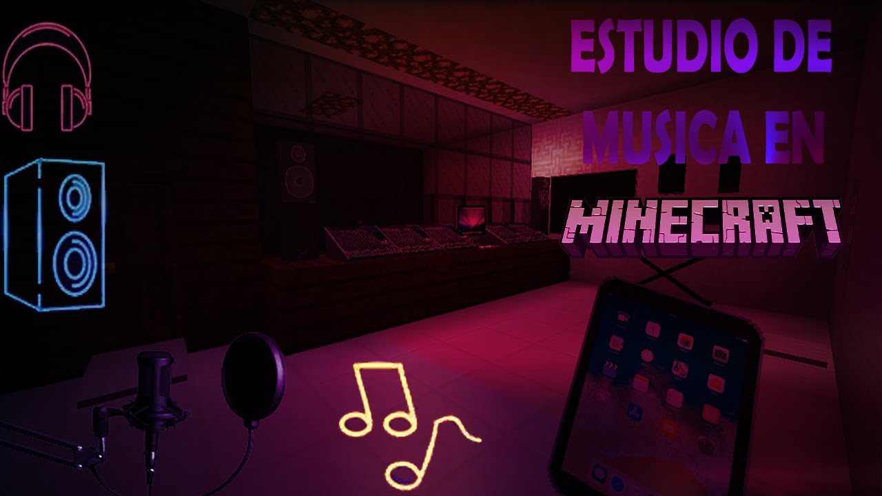 CREO UN ESTUDIO EN MINECRAFT 🤯 - YouTube