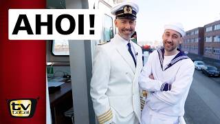 Kapitän Puffi auf hoher See!