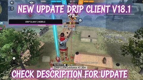 DRIP CLIENT New UPDATE APKMOD V18.1 NON ROOT +FLY JUMP 🟢#viralvideo #Paidfree #newapk