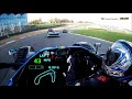 Brands Hatch 30 11 2018 Steve in his Spire Race Car