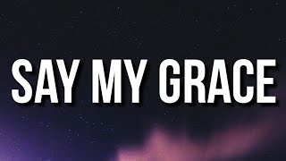 Offset - Say My Grace (Lyrics) Ft. Travis Scott Resimi