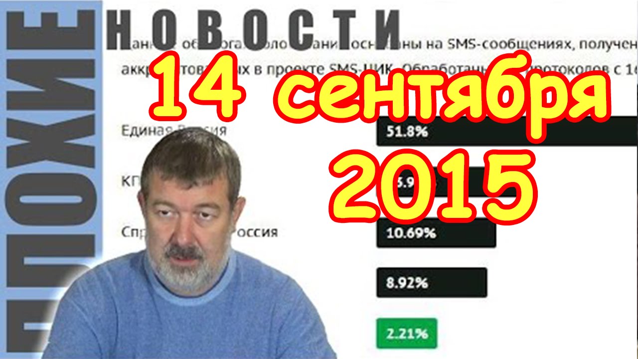 Вячеслав Мальцев | Плохие новости | Артподготовка | 14 сентября 2015 ...