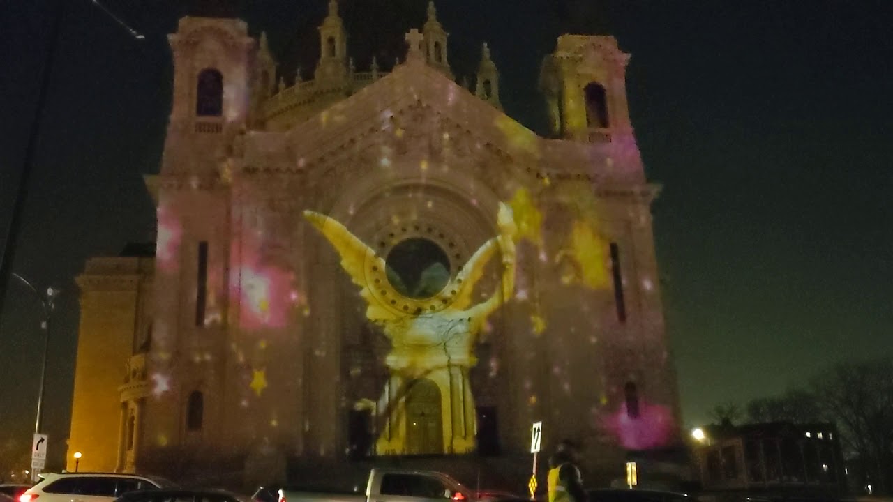 St Paul Cathedral Christmas Illumination YouTube