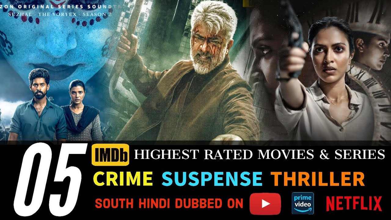 Top 5 South Crime Suspense Thriller Movies & Series In Hindi 2025 | On ...