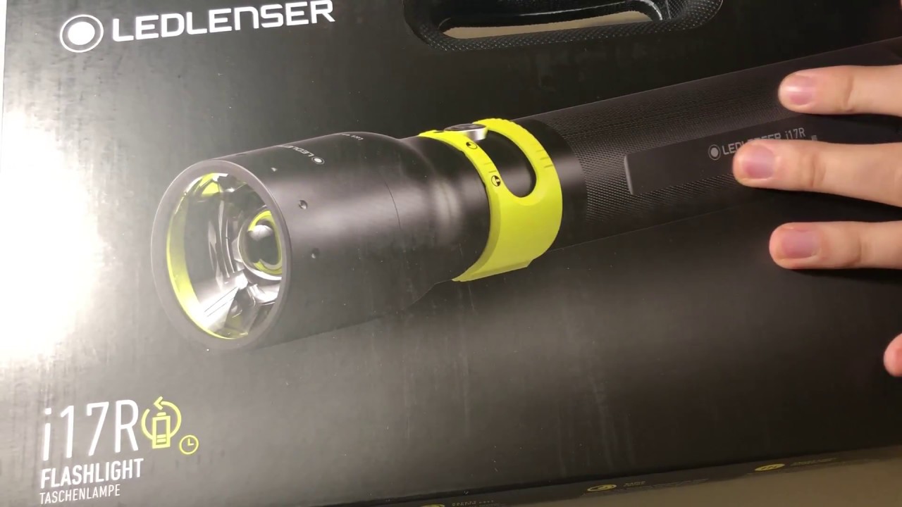 Litteratur Anbefalede Klassificer LED LENSER i17R / P17R 1000 Lumen 2018 Review - Deutsch - YouTube