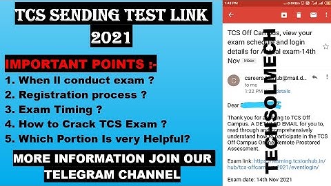 ⏩ TCS Sending Test link🔥|| Registration Process || Exam date & Time || How to crack ?