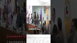 Vp Duterte Lawyer Ramil Madriaga Is A Fraud  Anc