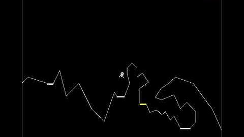 Atari-like lunar lander script; written in TCL/TK. (homebrew arcade)