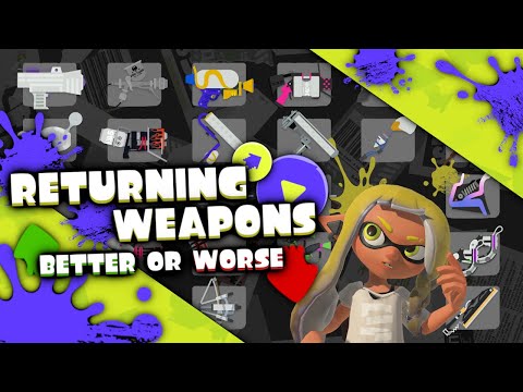 ALL Splatoon 3 Weapons: Better Or Worse?