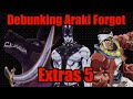 Debunking araki forgot extras 5