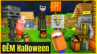 [ Lớp Học Quái Vật ] Đêm Halloween Của Cả Lớp | Minecraft Animation